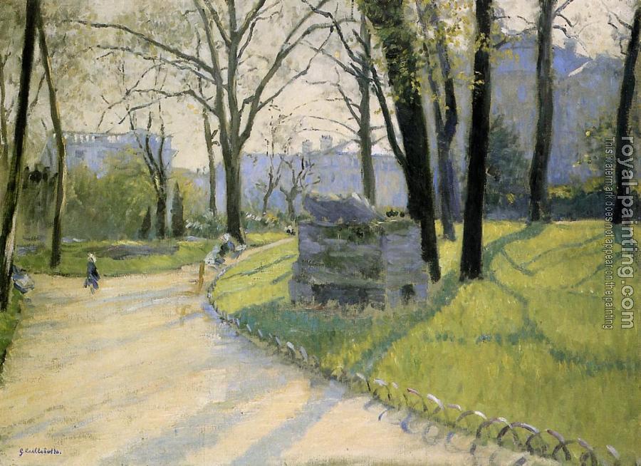 Gustave Caillebotte : The Parc Monceau
